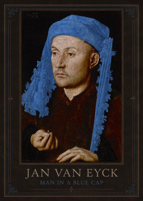 Jan van Eyck Man in a Blue Cap I No1 - Poster