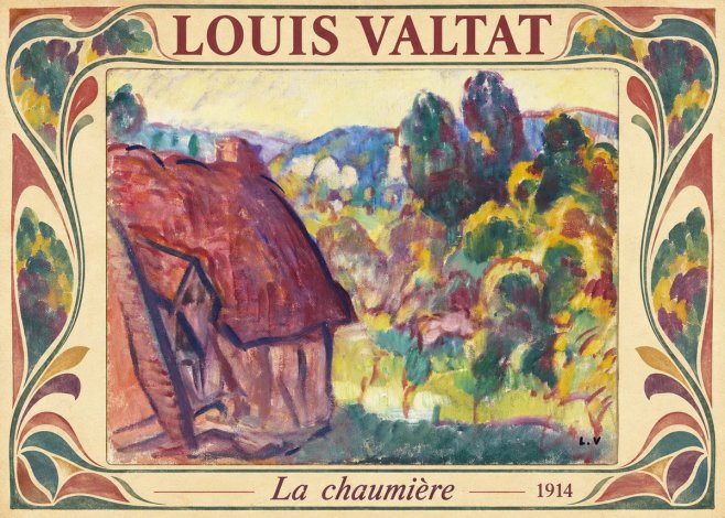 Louis Valtat La Chaumière No4 - Poster
