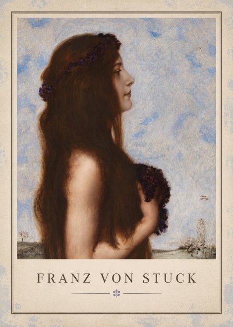 Franz von Stuck Frühlingsreigen No1 - Poster