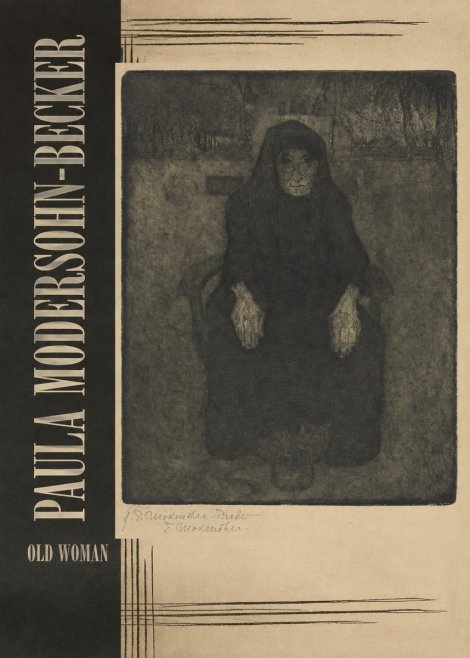 Paula Modersohn-Becker Old Woman No2 - Poster