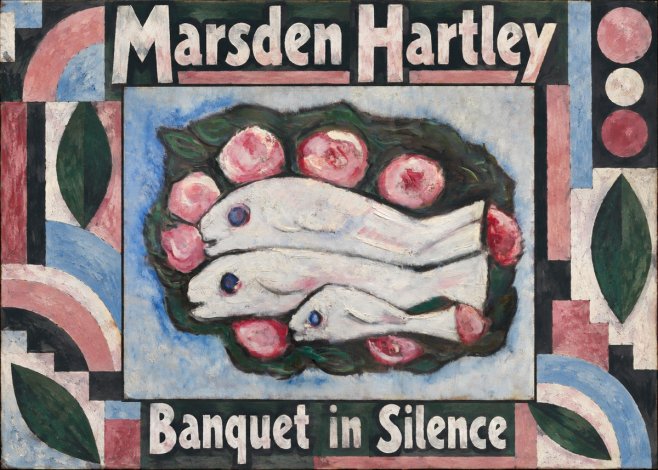 Marsden Hartley Banquet in Silence No5 - Poster