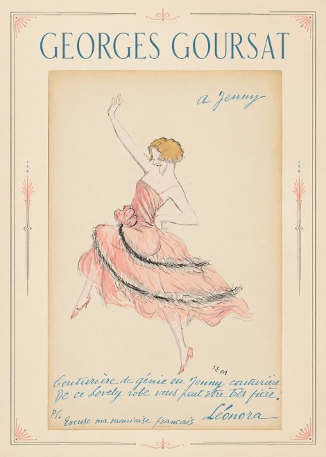 Georges Goursat A Jenny No2 - Poster