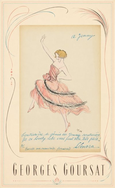 Georges Goursat A Jenny No4 - Poster