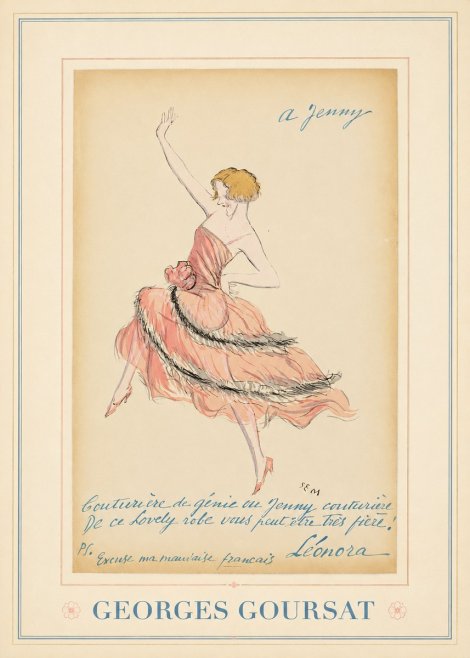 Georges Goursat A Jenny No6 - Poster