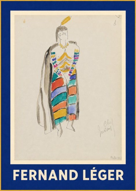 Fernand Léger Chef Moreau No1 - Poster