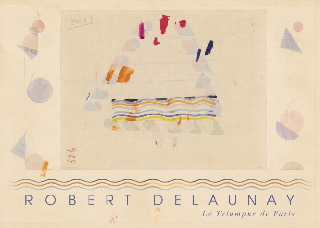 Robert Delaunay Le Triomphe De Paris V No6 - Poster