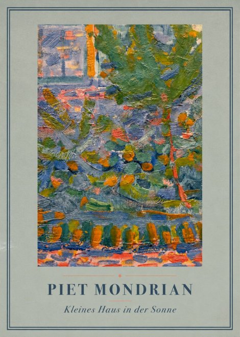 Piet Mondrian Kleines Haus in Der Sonne III No4 - Poster
