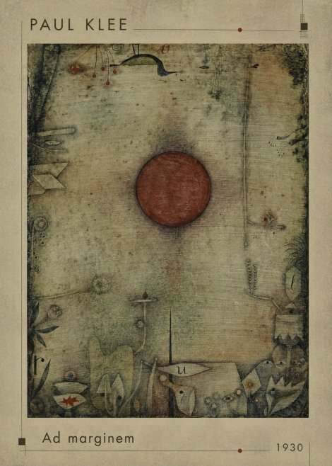 Paul Klee Ad Marginem No1 - Poster