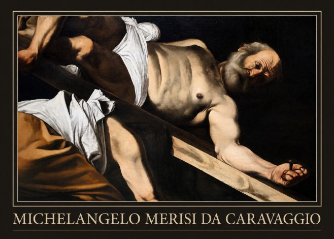 Michelangelo Merisi da Caravaggio The Crucifixion of Saint Peter V No4 - Poster