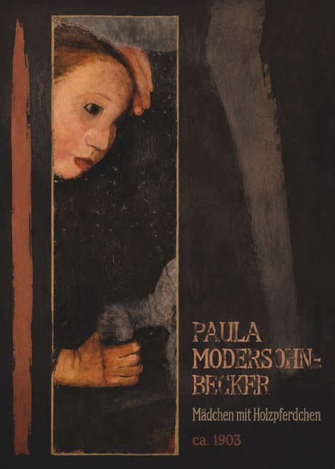 Paula Modersohn-Becker Mädchen Mit Holzpferdchen No2 - Poster