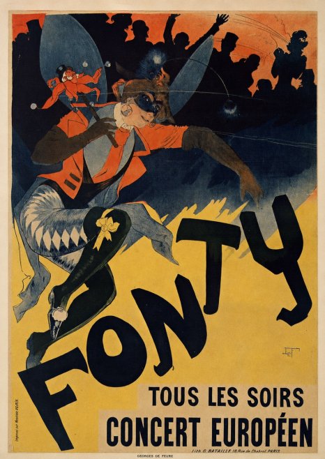 Georges de Feure Fonty II No6 - Poster