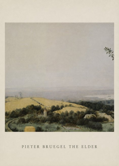 Pieter Bruegel The Harvesters VI No4 - Poster