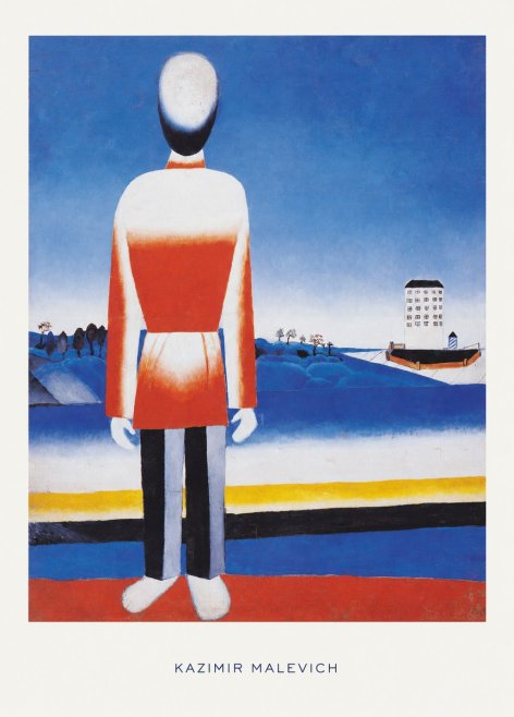 Kazimir Malevich Peasant No6 - Poster