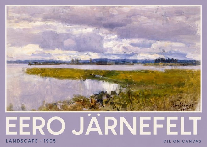 Eero Järnefelt Landscape No2 - Poster