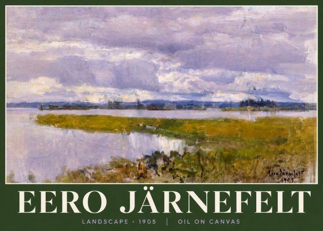 Eero Järnefelt Landscape No4 - Poster
