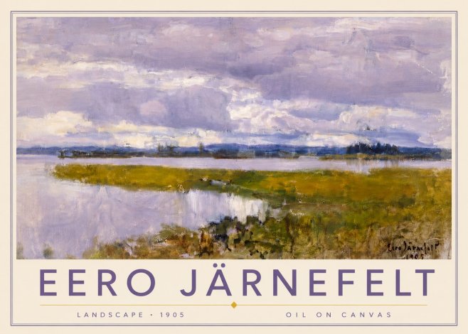 Eero Järnefelt Landscape No5 - Poster