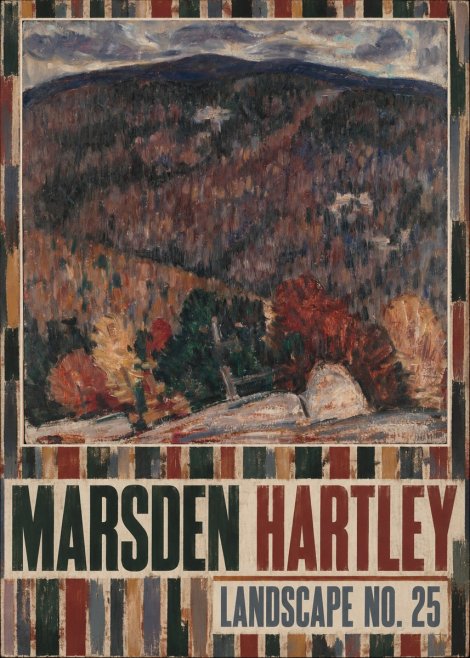 Marsden Hartley Landscape No. 25 No4 - Poster