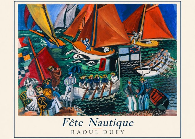 Raoul Dufy Fête Nautique No4 - Poster