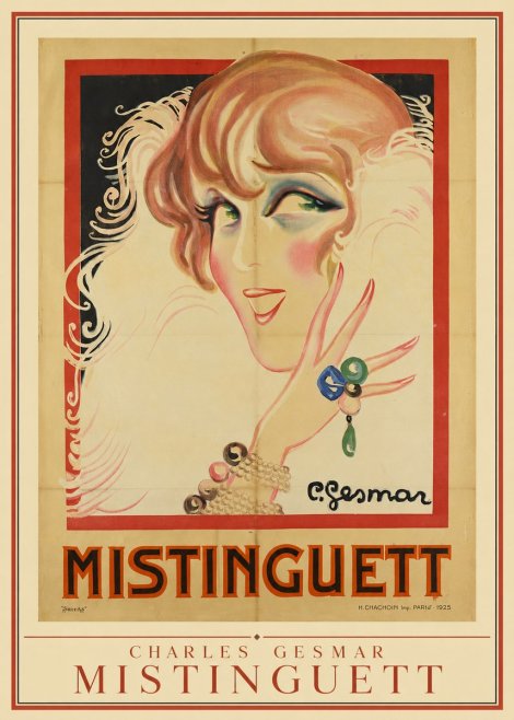 Charles Gesmar Mistinguett No4 - Poster