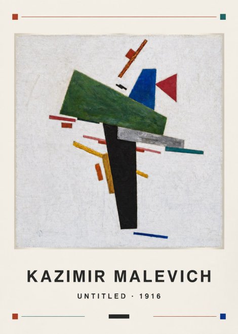 Kazimir Malevich Suprematist Composition II No4 - Poster
