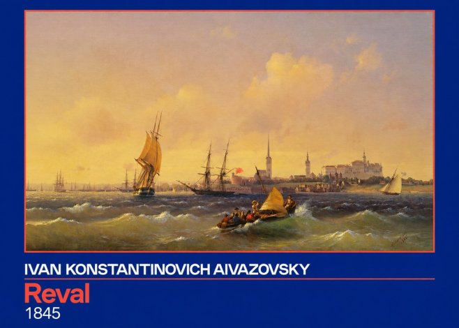Ivan Konstantinovich Aivazovsky Reval No2 - Poster