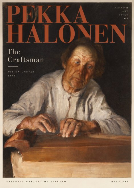 Pekka Halonen The Old Man No5 - Poster