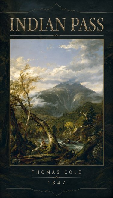 Thomas Cole Indian Pass II No3 - Poster