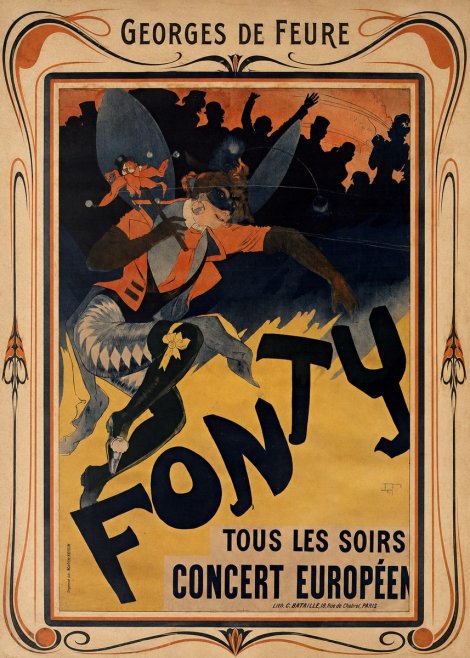 Georges de Feure Fonty III No1 - Poster