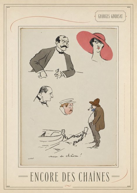 Georges Goursat Encore Des Chaînes! No3 - Poster