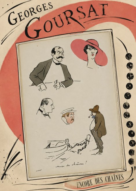 Georges Goursat Encore Des Chaînes! No6 - Poster