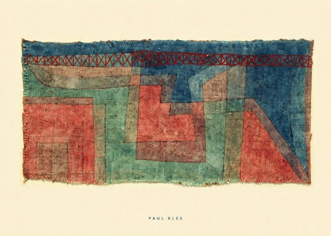 Paul Klee Textile Picture No6 - Poster