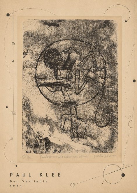 Paul Klee Der Verliebte III No3 - Poster
