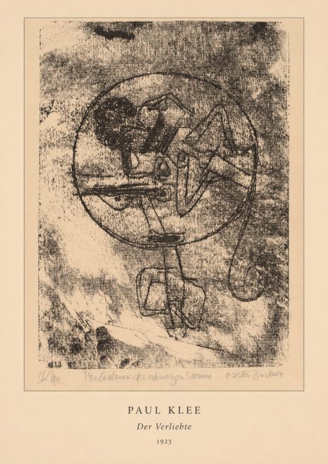 Paul Klee Der Verliebte III No4 - Poster