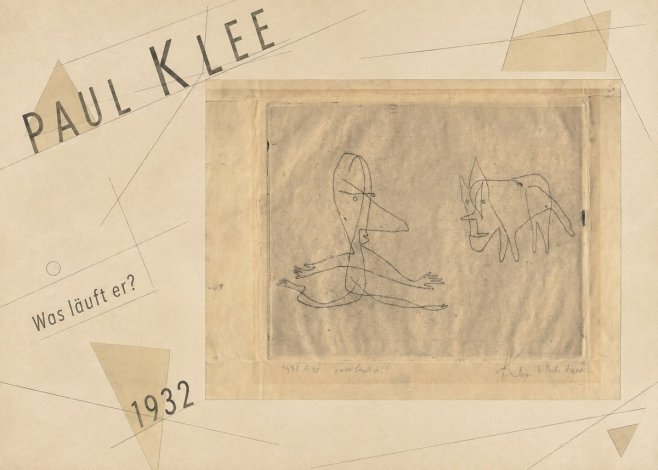 Paul Klee Was Läuft Er? No5 - Poster