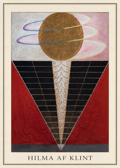Hilma af Klint The Ten Largest, No. 1, Childhood II No1 - Poster