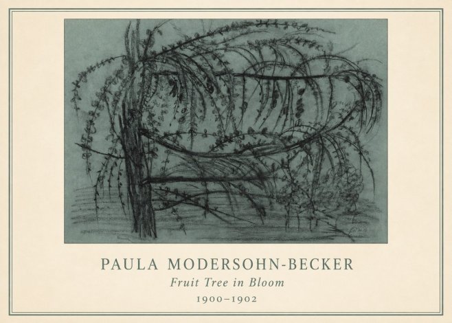 Paula Modersohn-Becker Fruit Tree in Bloom No3 - Poster
