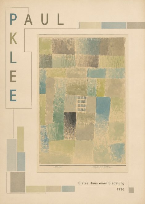 Paul Klee Erstes Haus Einer Siedelung No3 - Poster
