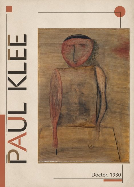 Paul Klee Doctor No6 - Poster