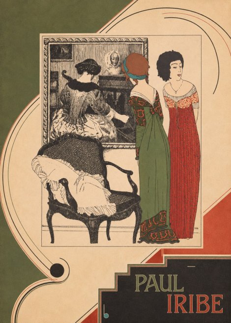 Paul Iribe Fashion Scene No4 - Poster