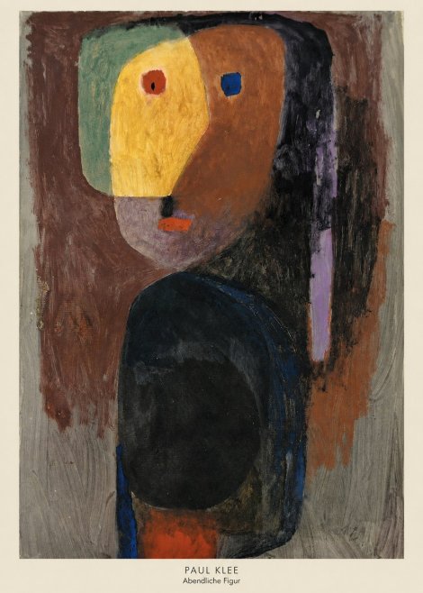 Paul Klee Abendliche Figur No5 - Poster