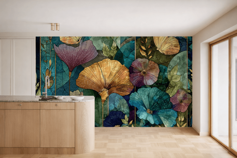 Vibrant Flora Mosaic