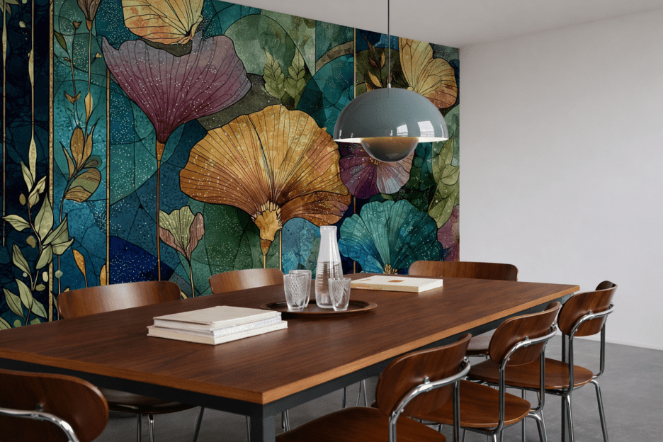 Vibrant Flora Mosaic