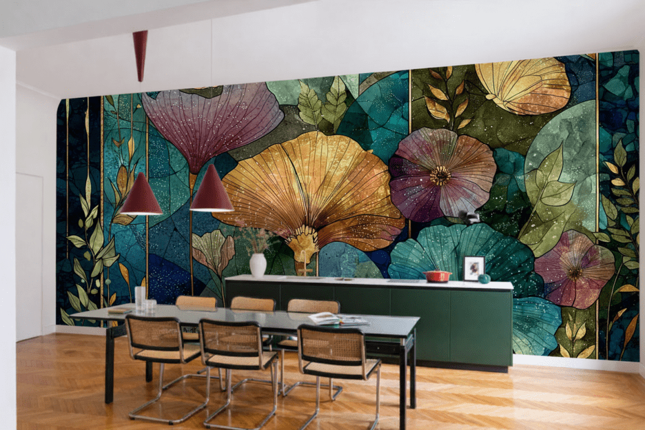 Vibrant Flora Mosaic