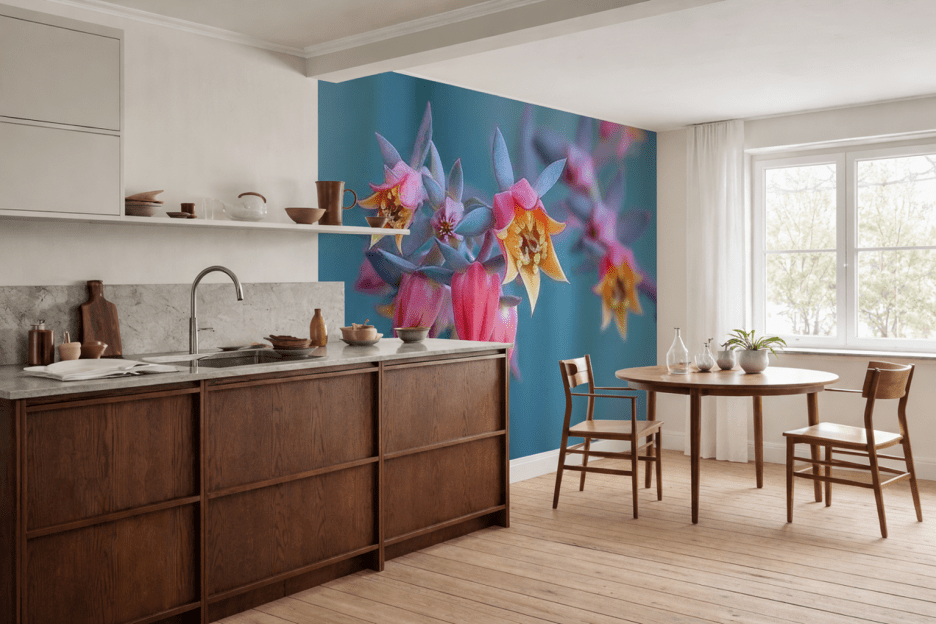 Golden Succulent Bloom