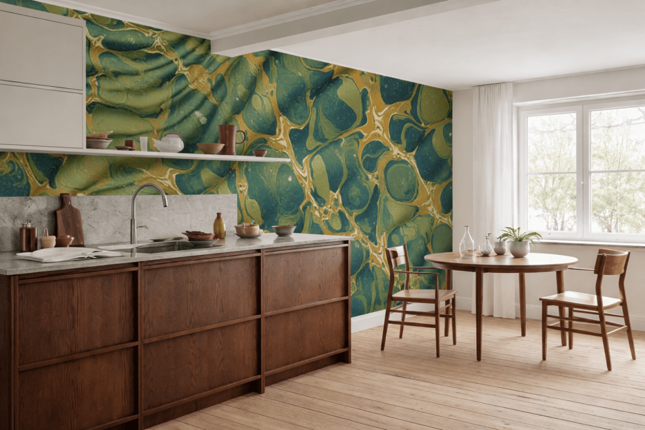 Mocha Marbling