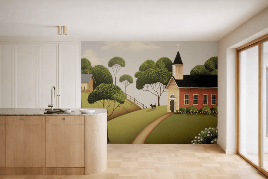 Rustic Hillscape