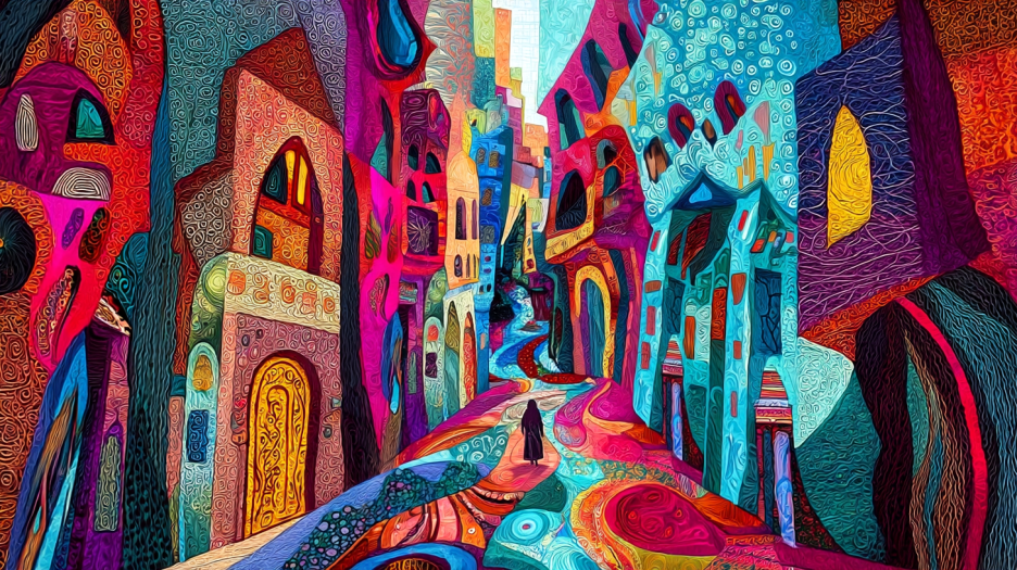 Whimsical Alleyway