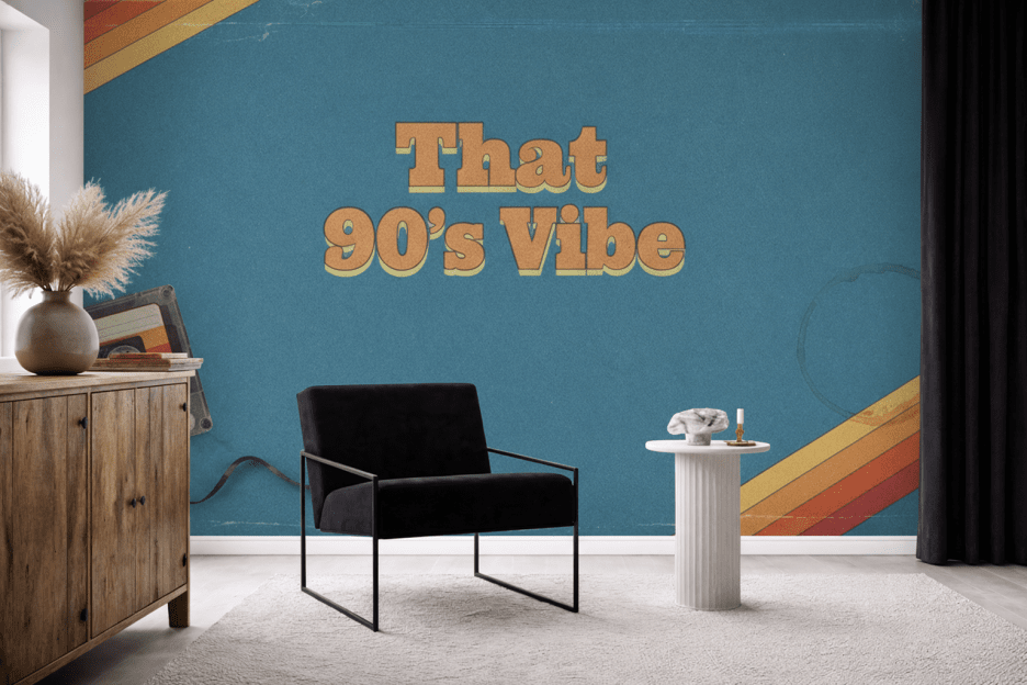 Vibrant Retro Tapestry