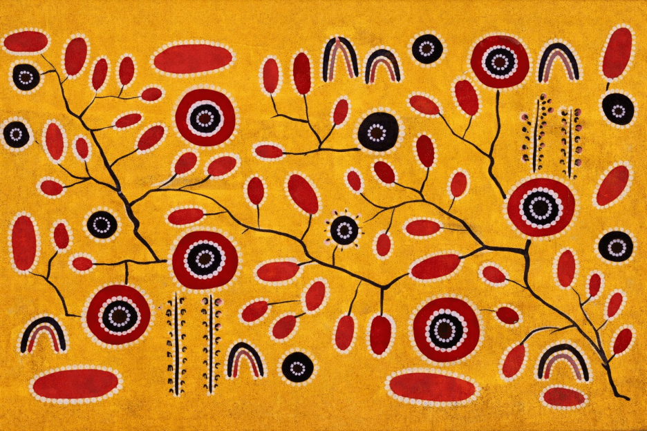 Crimson Lattice Dance