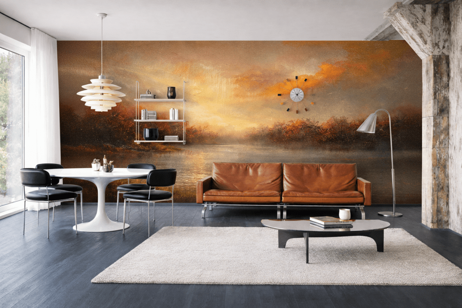 Twilight Reflective Waters